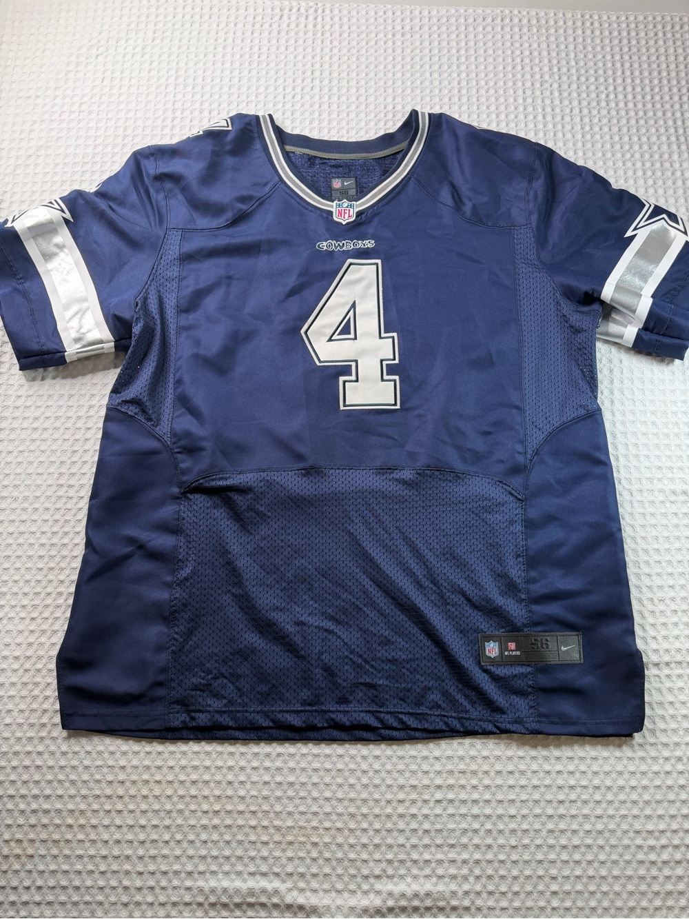 Dak Prescott Dallas Cowboys Nike Game NFL Replica Jersey - Navy Size 56(389)